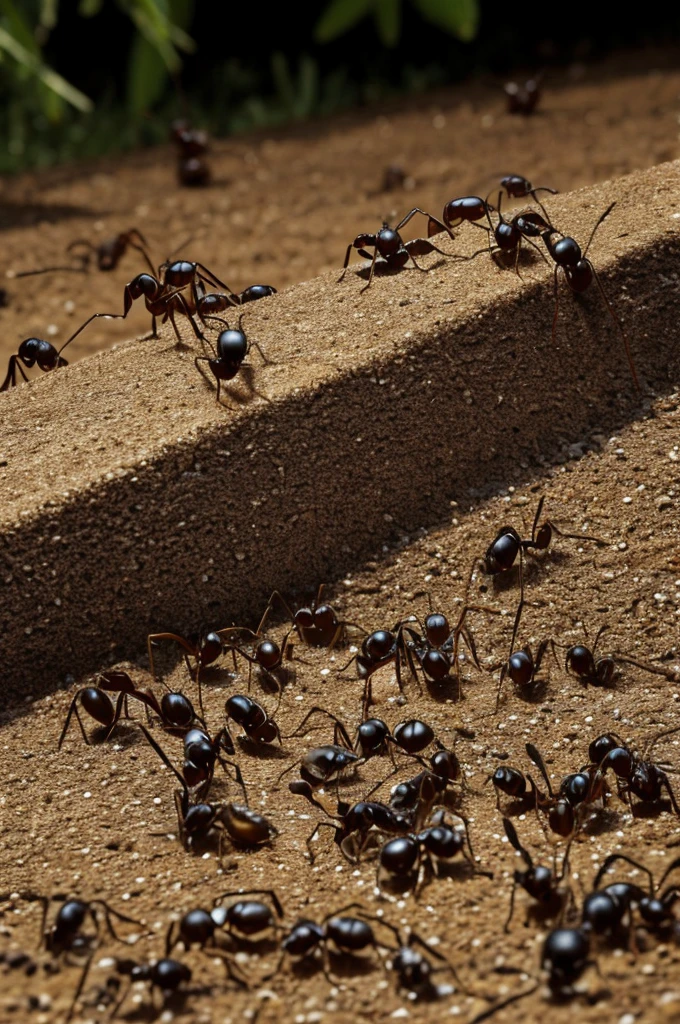 ((best quality)) 198 ants fight 299 ant there was 89 ants remaining 276 ants search for them the 89 ants started shooting acids and the enemy is died