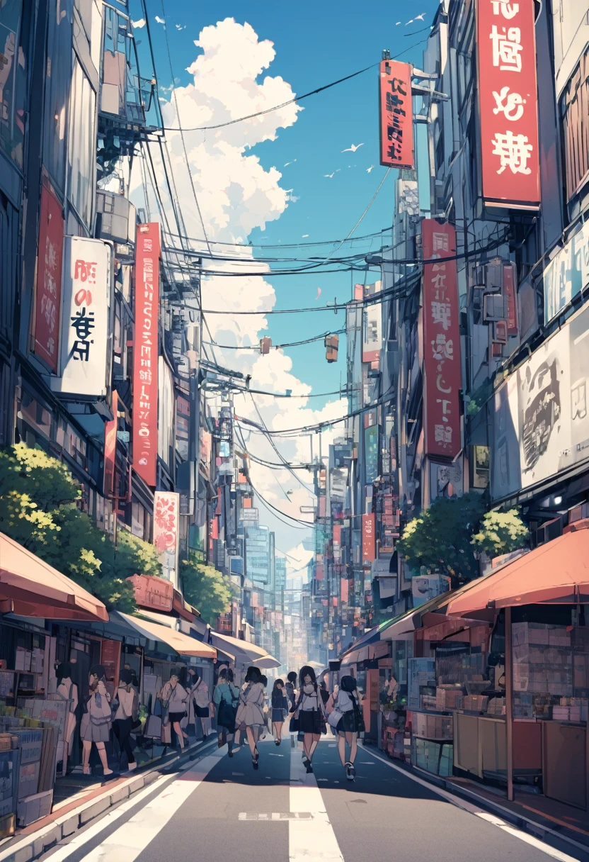 Tokyo in August