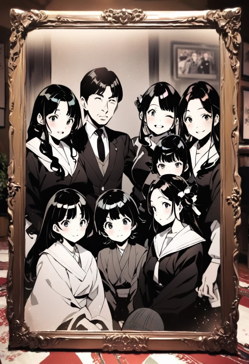 Family photo from the Showa era、Real、reality