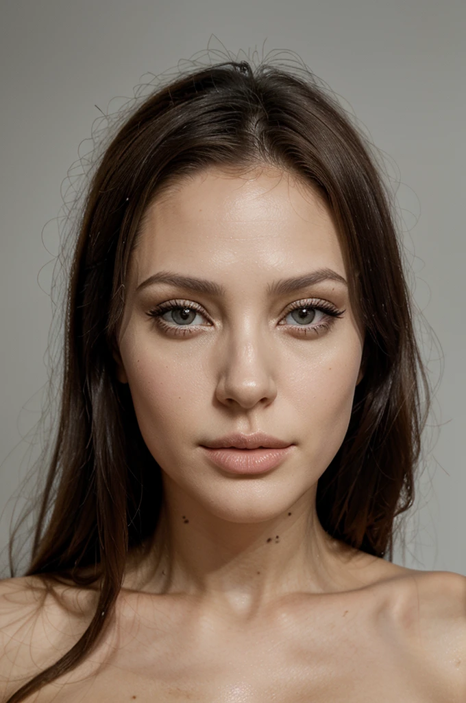 jolie femme, jolie visage, visage de mannequin, yeux perçants, réaliste, levre pulpeuse, levre avec injection