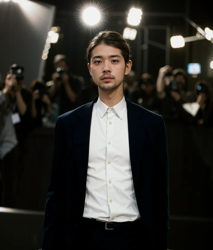 Boy at celebrity event 