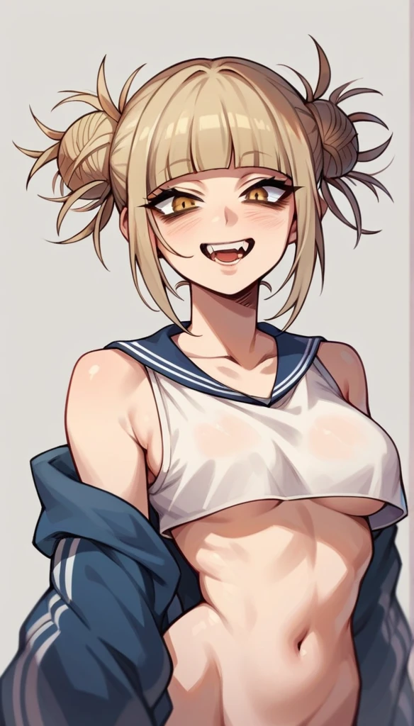 Himiko Toga sexy miniskirt and top