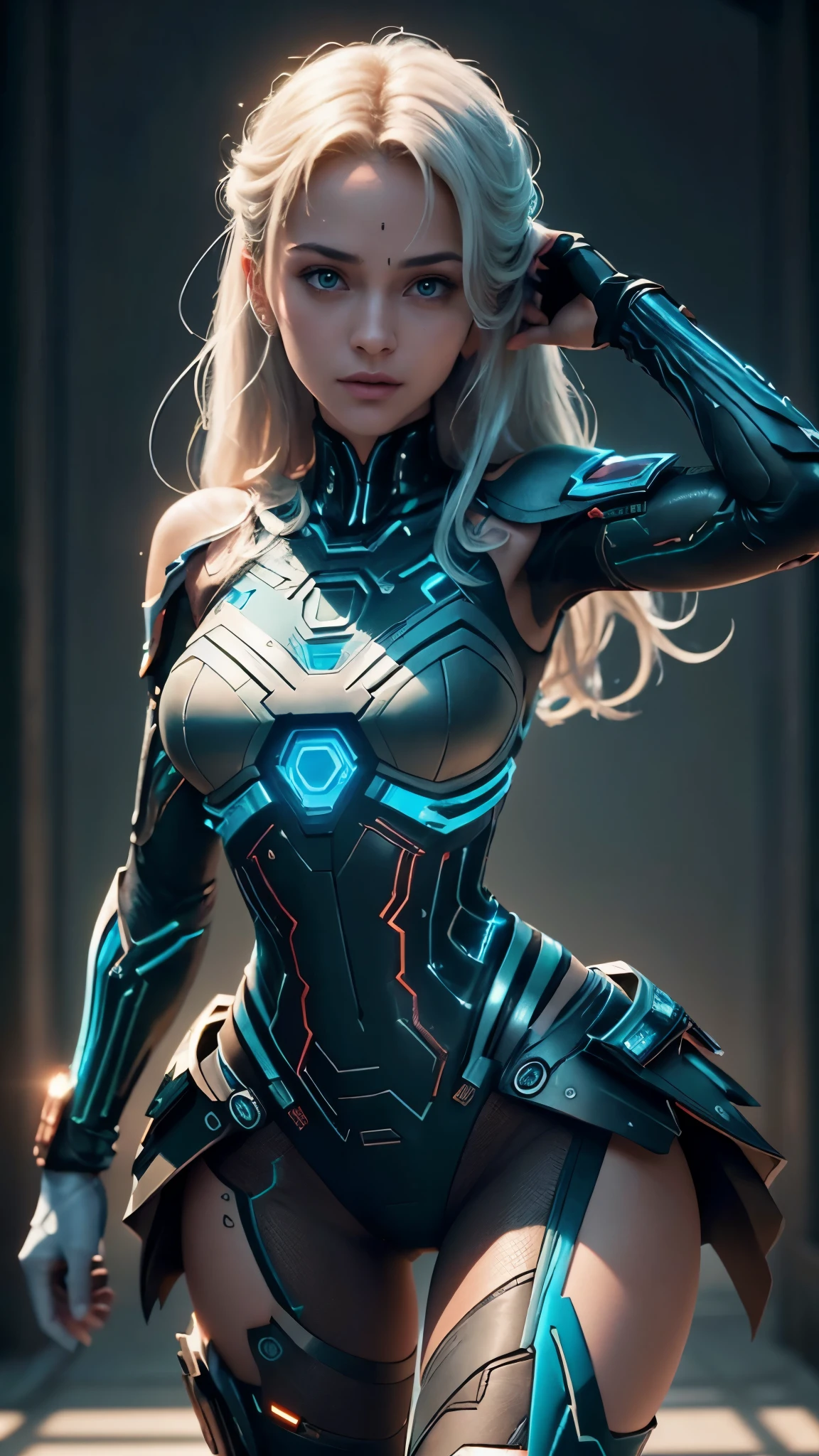 ((best qualityer)), ((Masterpiece artwork)), (detailded: 1.4), ..3d, an image of a beautiful cyberpunk supergirl woman,HDR using Superman letter S on the chest (high dynamic range),ray tracing,nvidia RTX,Super-Resolution,irreal 5,Subsurface scattering, PBR Texture, Post-processing, anisotropic filtering, Depth of field, Maximum clarity and sharpness, Multilayer textures, Albedo and Specular maps, surface shading, Accurate simulation of light-material interaction, perfectly proportions, octan render, Two-tone lighting,Wide opening,Low ISO,White balance,thirds rule,8K BRUT,CircuitBoardAI,