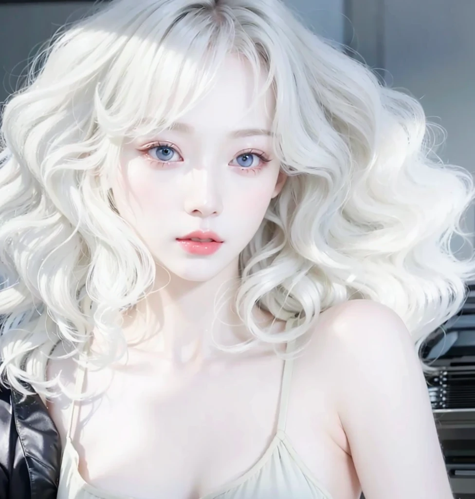  pale fair skin!!, ivory pale skin, pale hair, milky white skin, pale snow white skin, popular south Korean makeup, albino white pale skin