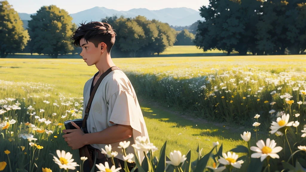 A son，Sense of field