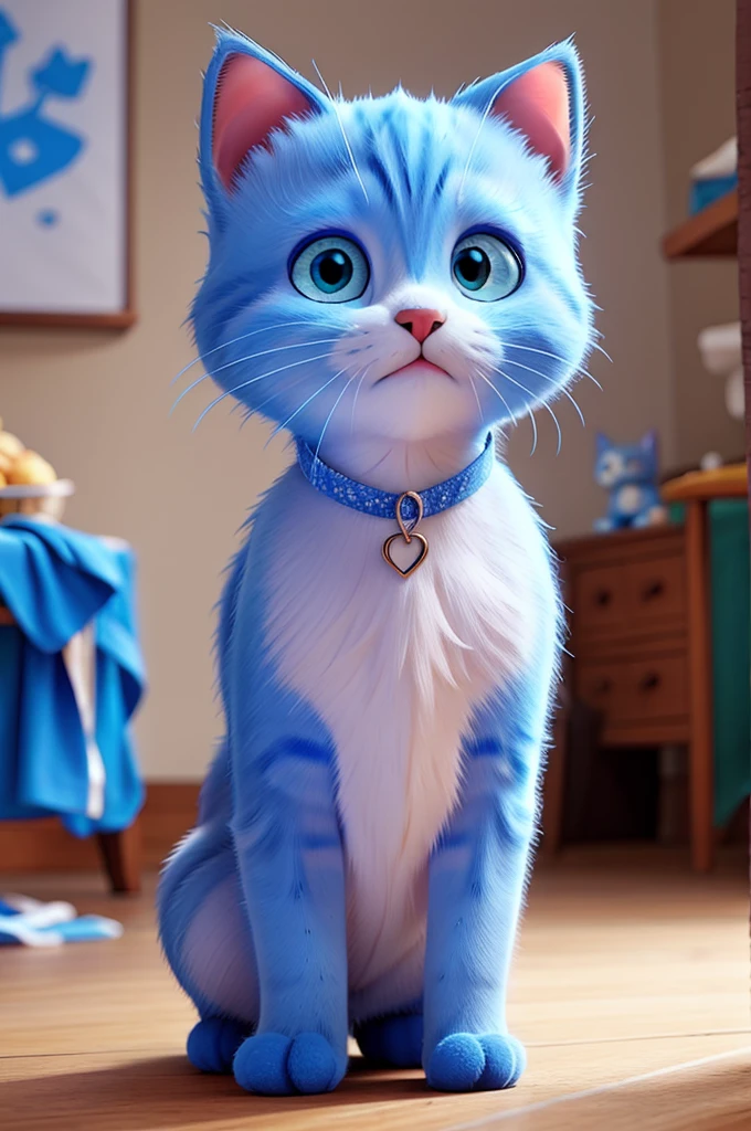 Blue kitten kitten