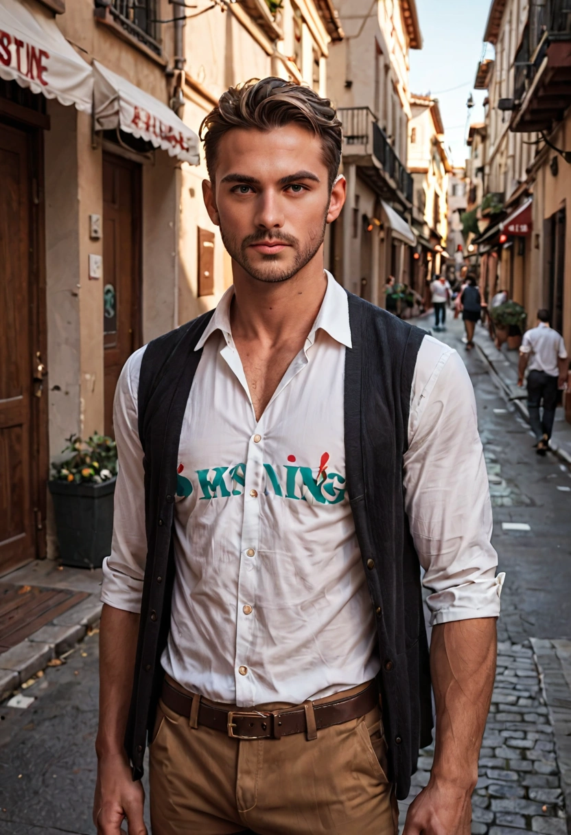 score_9, score_8_up, score_7_up, score_6_up, score_5_up, score_4_up, (realistic) handsome men ,street
