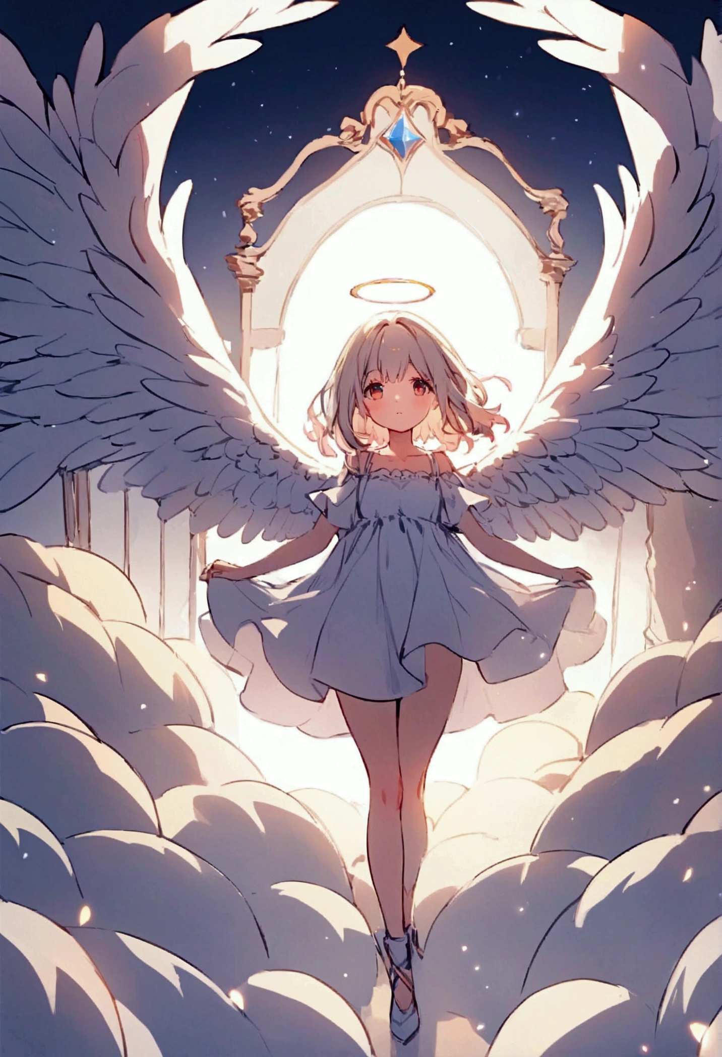 Angel Wings,Many wings,girl,cute
