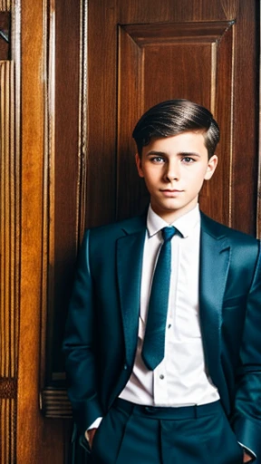 Photo with color A young man Abramowicz focus on the face