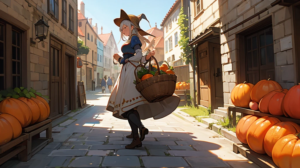 Medieval European streets、Harvest Festival