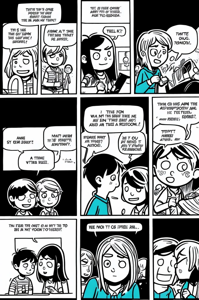 Comic about emotions