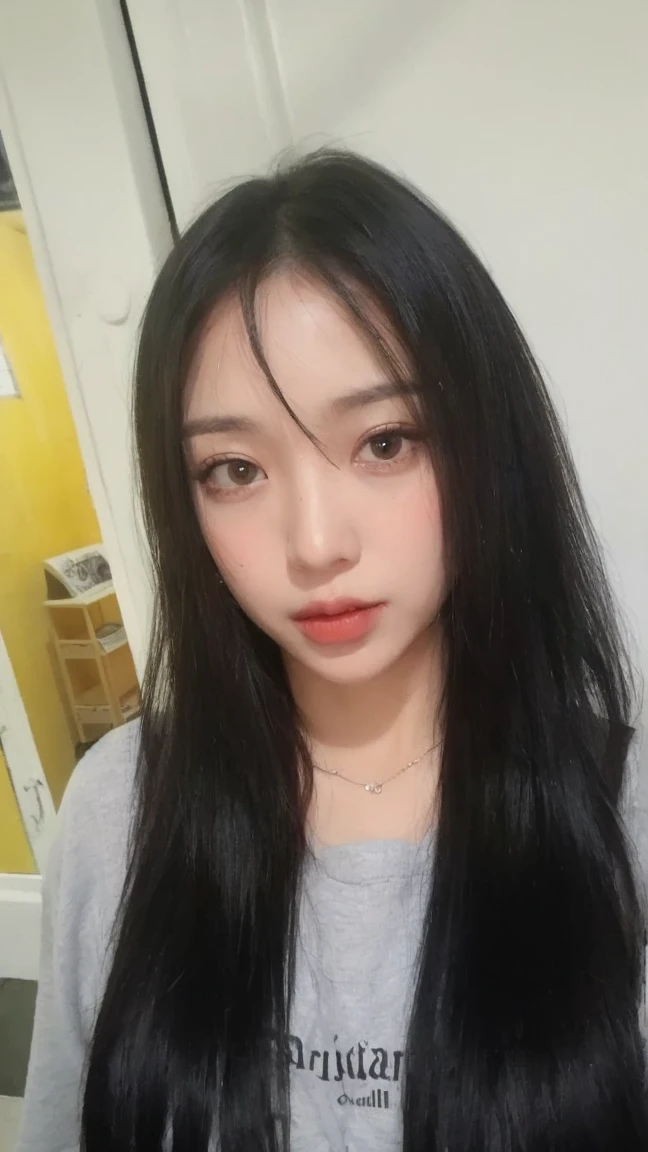 ((Best Quality, 8K, Masterpiece: 1.3)), Sharp: 1.2, Perfect Body Beauty: 1.4, Slim Abs: 1.2, ((Layered Hairstyle, Big Breasts: 1.2)), (Wet White Button Long Shirt: 1.1), (Rain, Street: 1.2), Wet: 1.5, Highly detailed face and skin texture, detailed eyes, double eyelids, side face looking at the camera, cleavage perfect,
