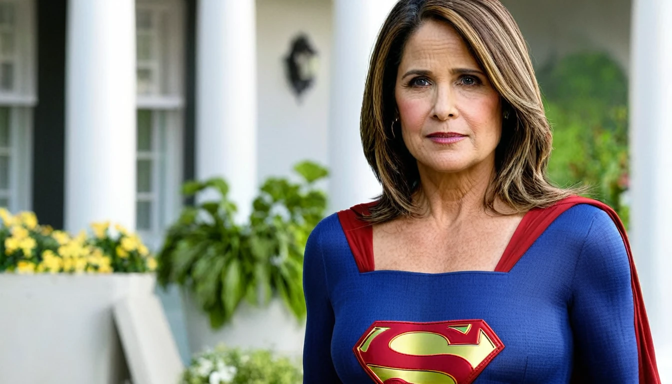 Lorraine Bracco em 2024 Supergirl