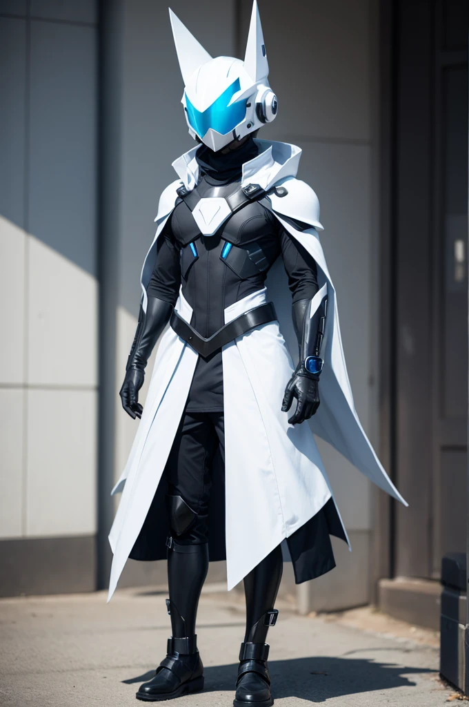 A protogen that is clothed