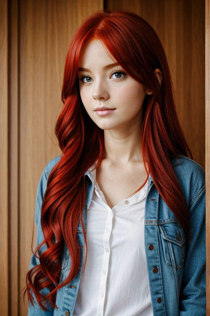 red-haired girl