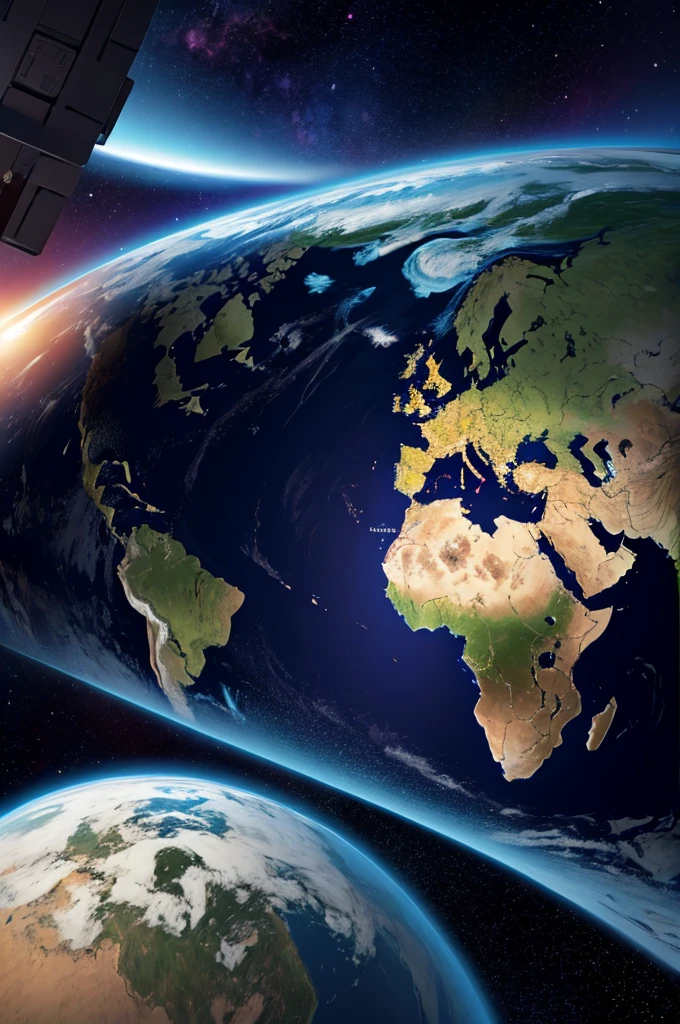 Planet Earth and the world of Plato&#39;s ideas in space