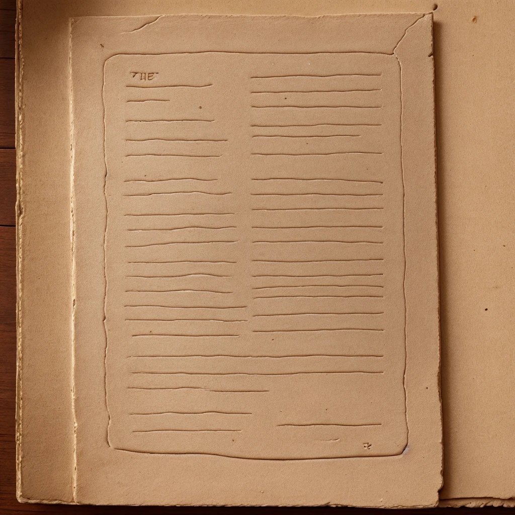 The first commandment of the bible in drawing