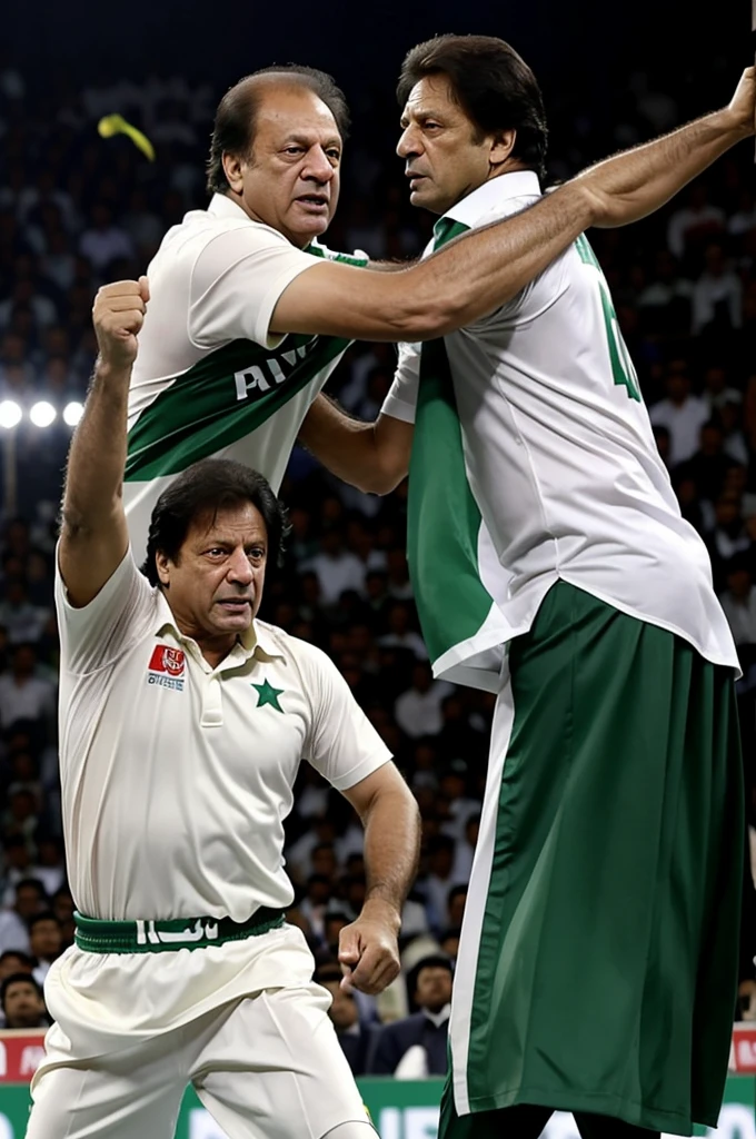 Nawaz Sharif, a former Prime Minister and leader of the Pakistan Muslim League (Nawaz), and Imran Khan, the former Prime Minister and leader of Pakistan Tehreek-e-Insaf, have had a long-standing rivalry. Their confrontations, both in elections and in their political strategies, are often seen as a "kabaddi" match, a metaphor for a fierce and strategic tussle.