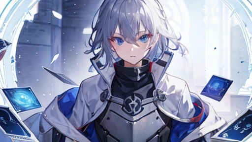 Gray Hair,Blue Eyes,card,Dice,game,human,color,Awakening,destiny