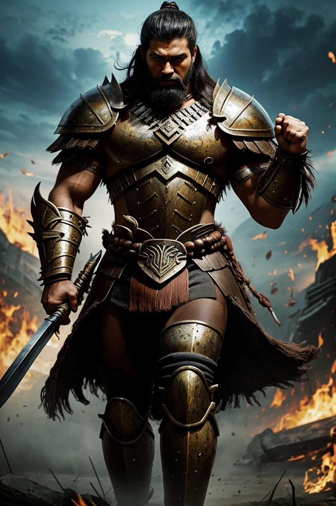 Ancestral warrior of a thousand battles