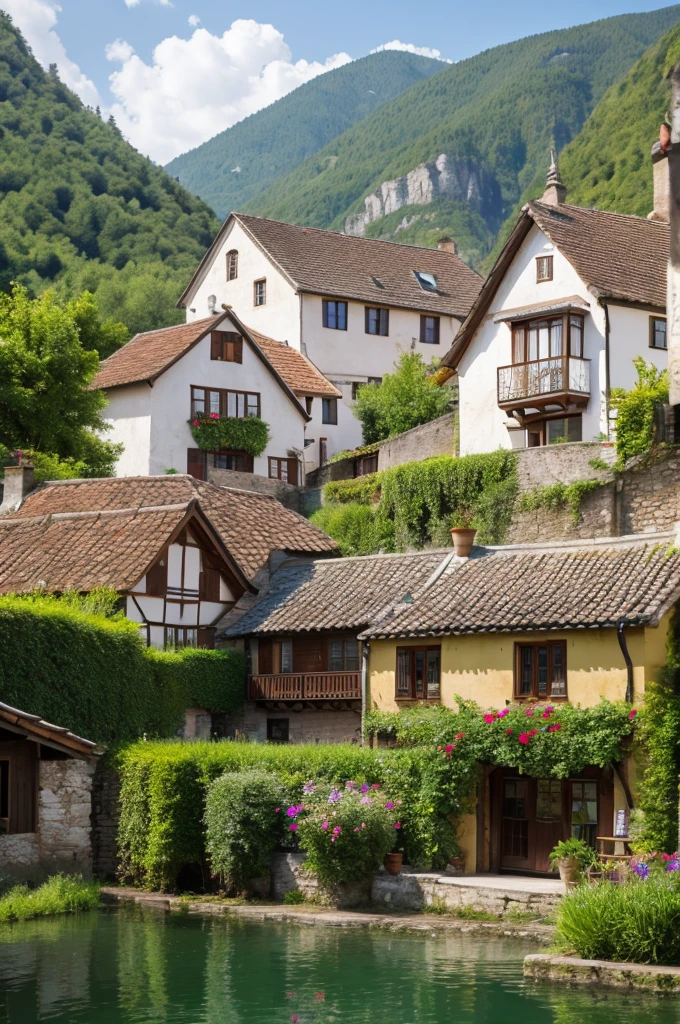 European,village