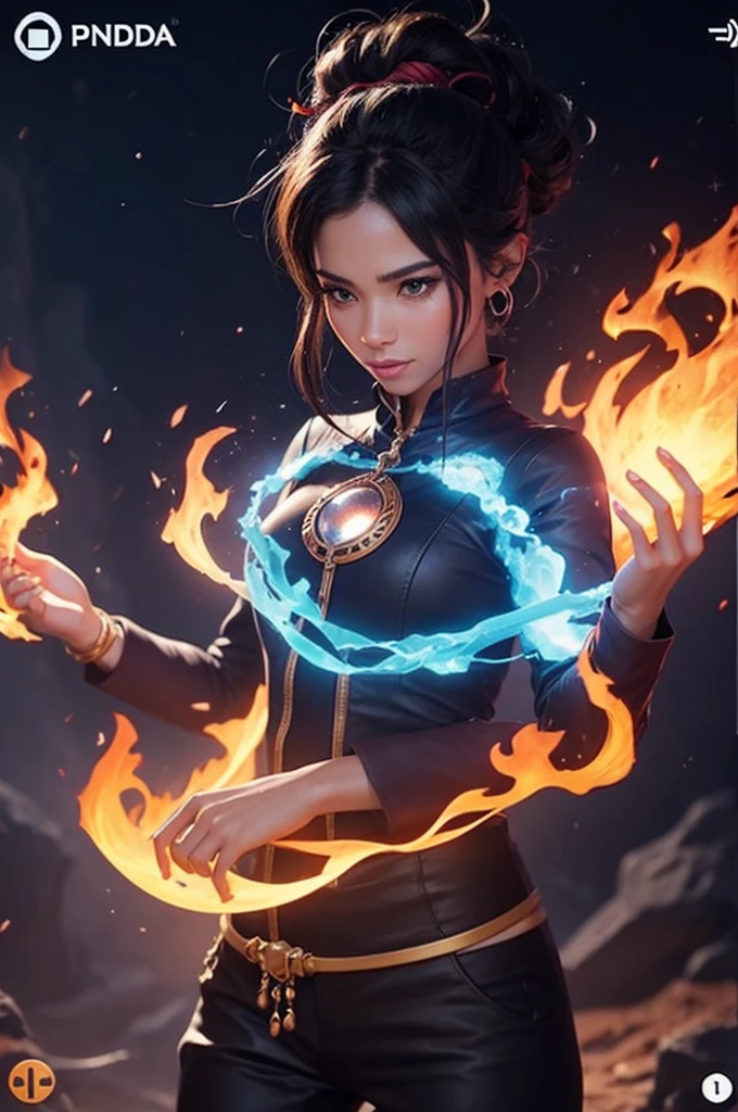 Create a fire avatar ( on pandora)