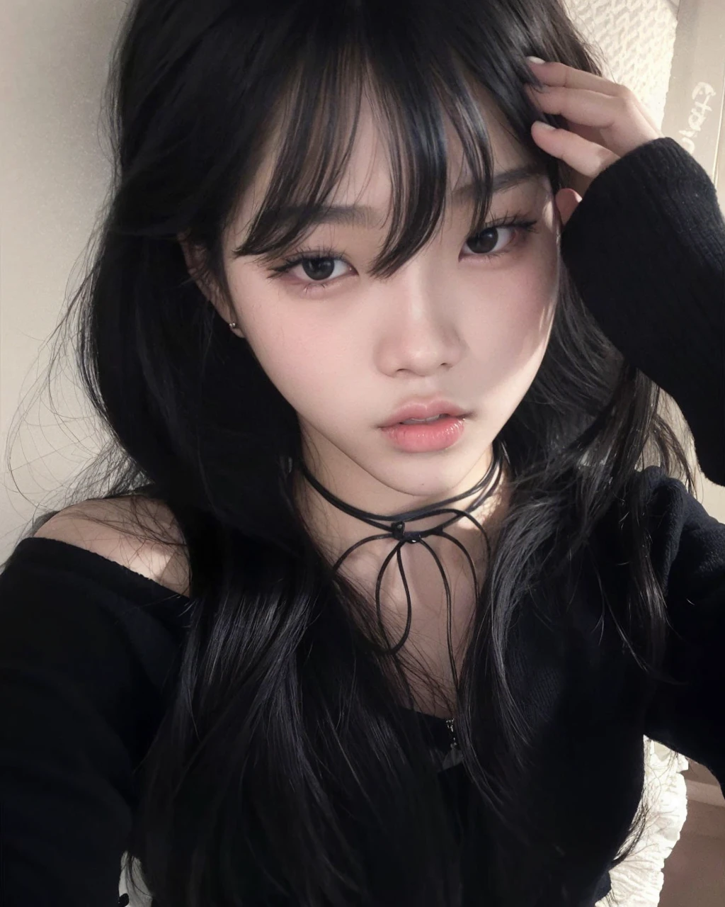 Face of Jennie Kim from Kpop group Blackpink