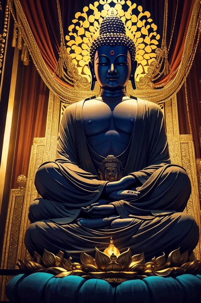 create lord buddha beautiful picture