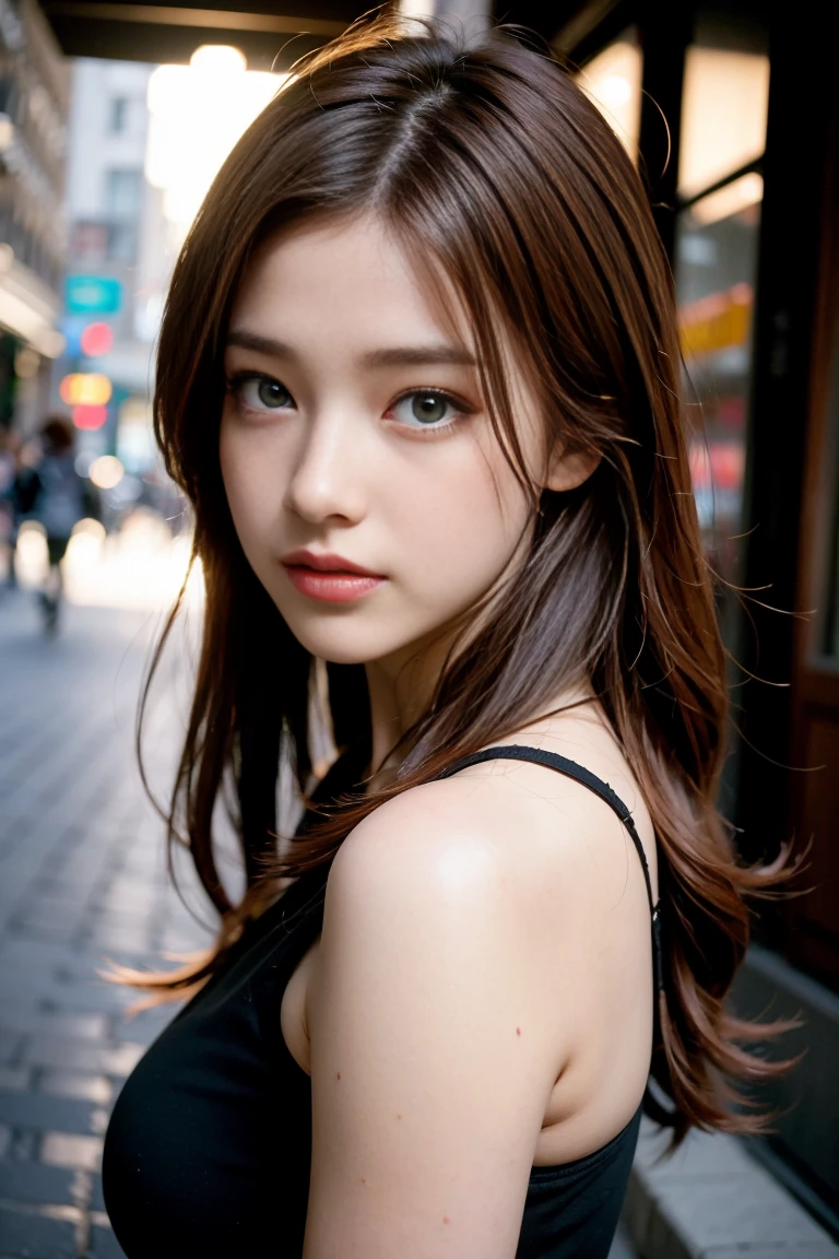 woman, Redhead,