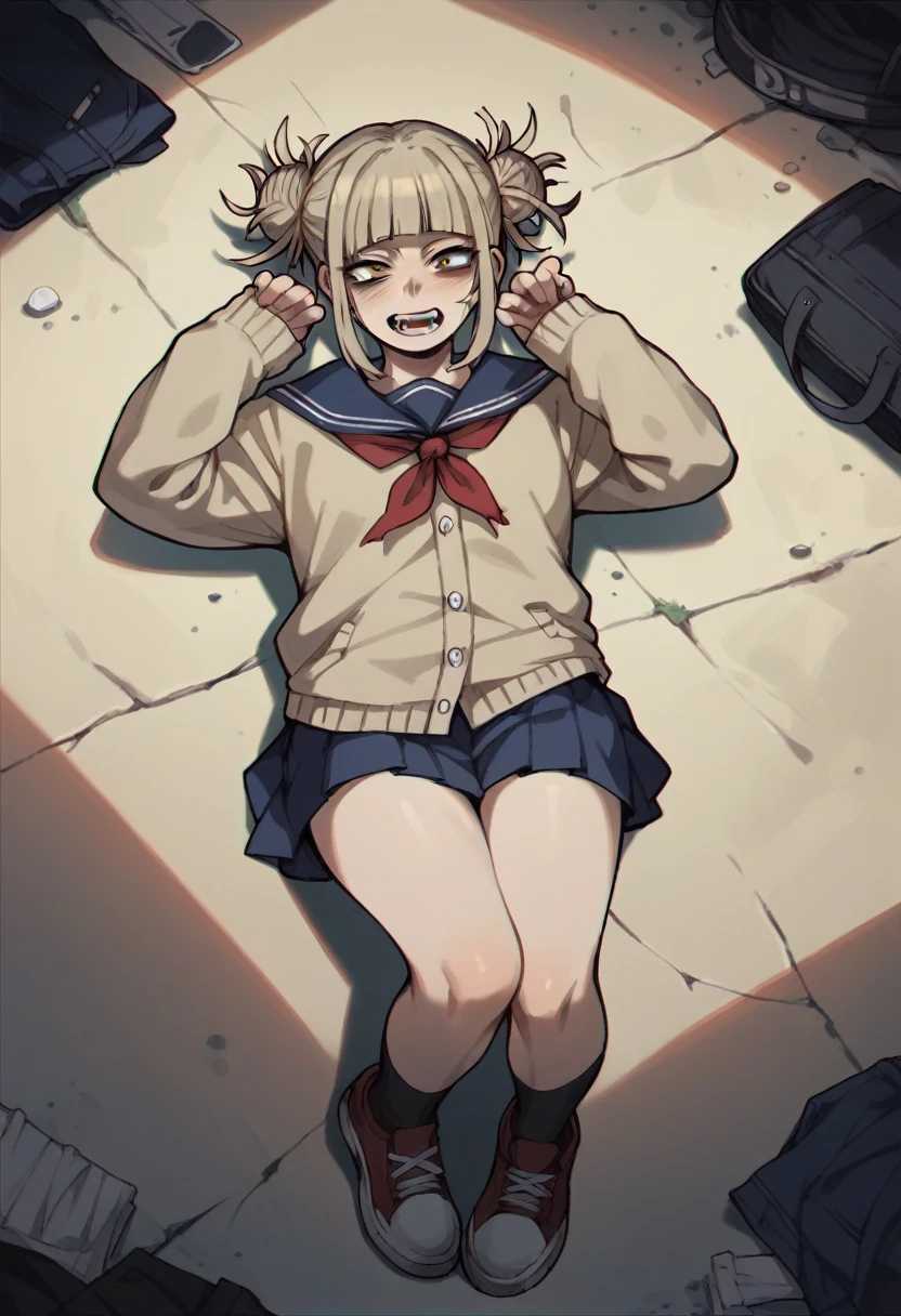 Himiko Toga on the ground (Dead) (bled)