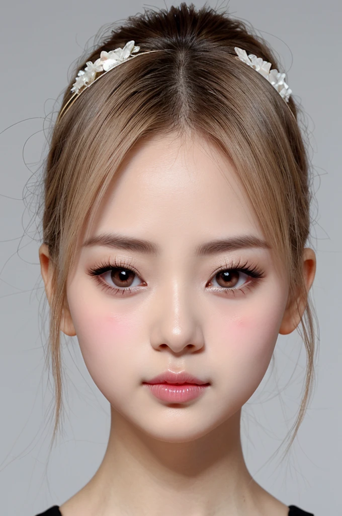 (Details of the face、best qualtiy:1.2)，Lovely woman，Single Eyelids，Large nose bridge，large nose，pointy nose，tall nose bridge，Fracture of the nasal bridge，Danfeng Eyes，Single Eyelids，Thin lips，Close your lips，Cute little mouth，Thin lips，High nose，roman nose，pointy nose，Wide nose wings，Single Eyelids，with fair skin，The facial features are exquisite and perfect，kawaii，Single Eyelids，Delicate and delicate eyes，number art，Amazing little eyes，Delicate thin eyebrows，orthofacial，Frontal makeup，The corners of the mouth are thin，The corners of the mouth are raised，Goose egg face，Exquisite and beautiful，petty eyes，Danfeng Eyes，Elongated eyes，Cute little mouth