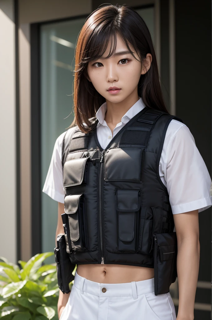 naughty man, korean, Youngh, full bulletproof vest, bonitas, slightly tanned skin