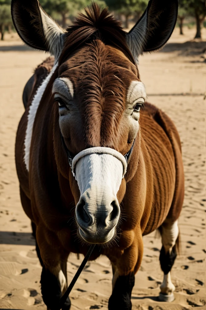 A man has sex with a donkey