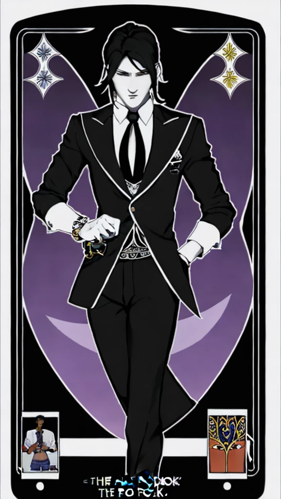 "The Black-Collared Fool" The Fool is young, naive, and vulnerable. He has not yet experienced the ups and downs of life, leaving him unaware of the magnitude of life's challenges, as well as the potential he holds.