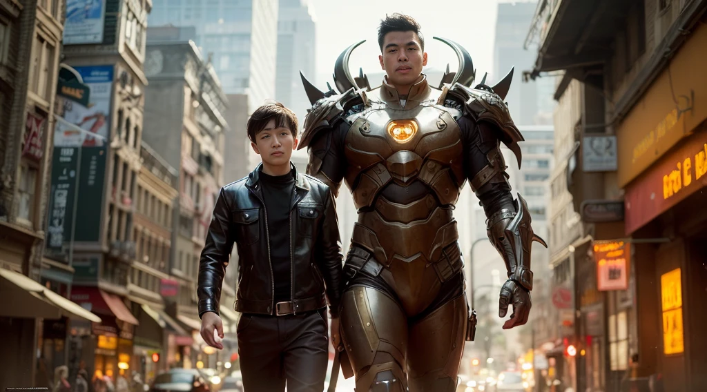 1boy, photo of very very handsome suave smiling young 17-year-old male Japanese prince, clothed in futuristic cybernetic armor, wearing a large futuristic crown, walking in an ethereal futuristic city night, sci-fi, intricate, neon light, ((perfect face)), ((perfect hands)), ((perfect body)), ((correct anatomy)), ((ultra-realistic)), ((8k, UHD)), highly detailed, digital painting, artstation, concept art, human anatomy, soft light, smooth, illustration, art by tian zi and craig mullins and WLOP and alphonse mucha
