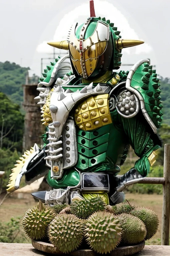 ((best quality)), ((masterpiece)), (detailed), kamen rider durian