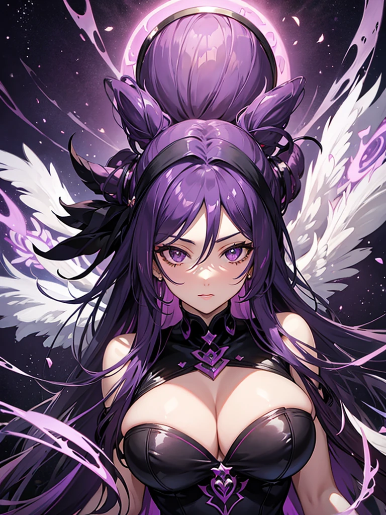 purple hair milf goddess of dark