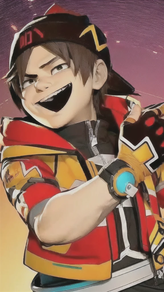 Realistic 3D cartoon boboiboy animation