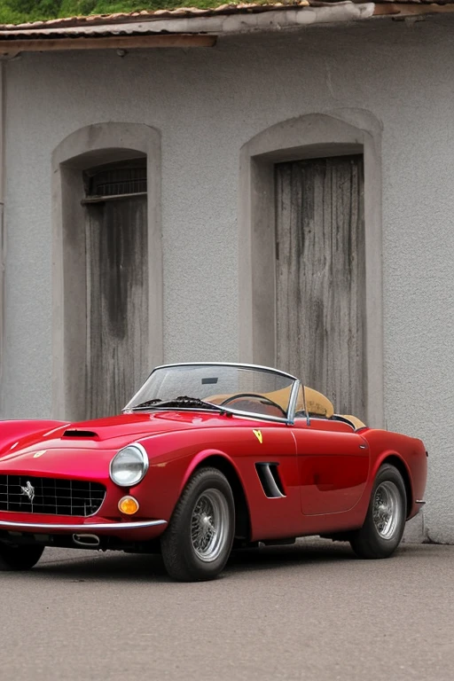 Ferrari 250 california spider SW, in Italian mannar