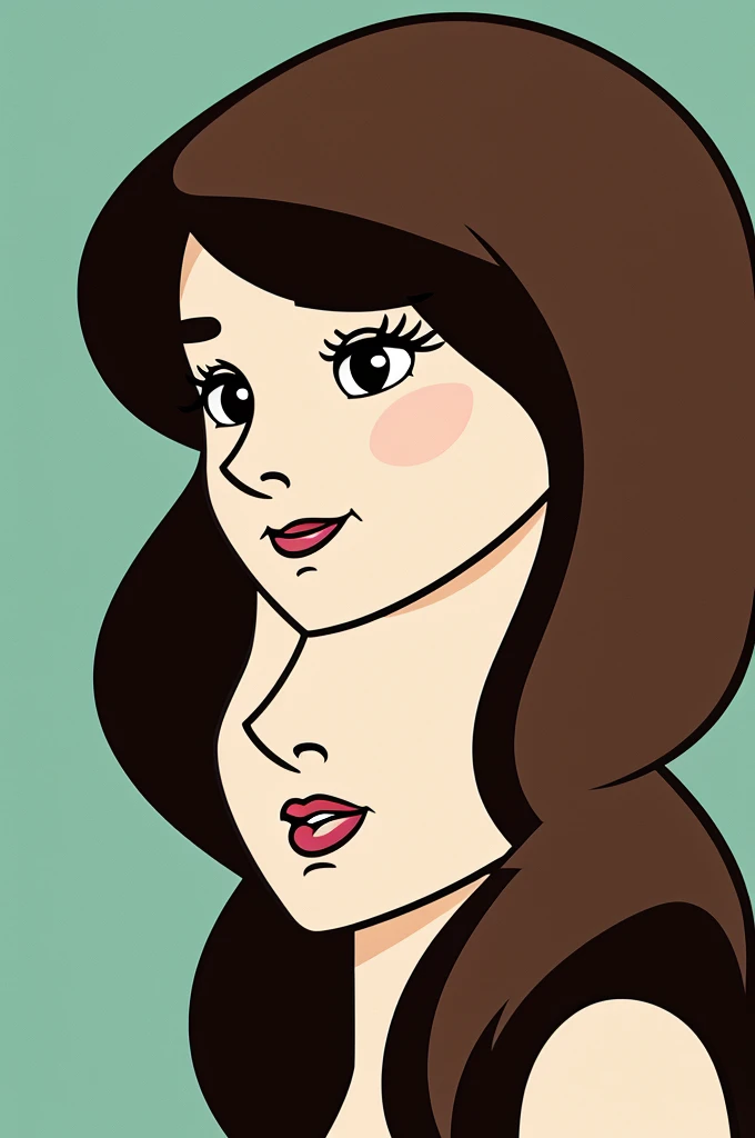 Cartoon of a woman