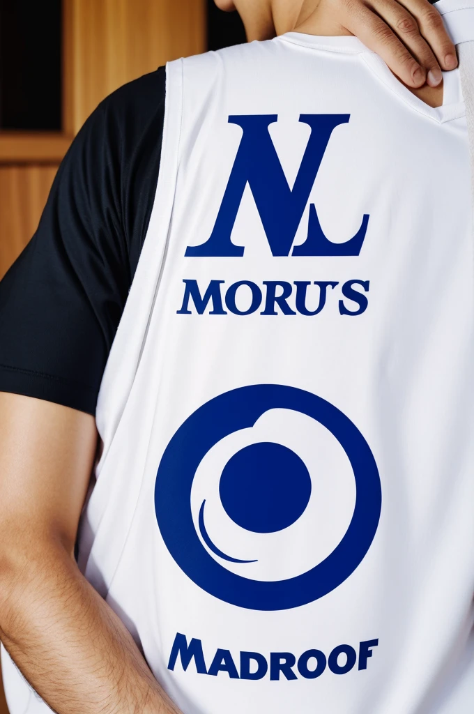 Logo with the word mamoru included and that represents protecting people's memories