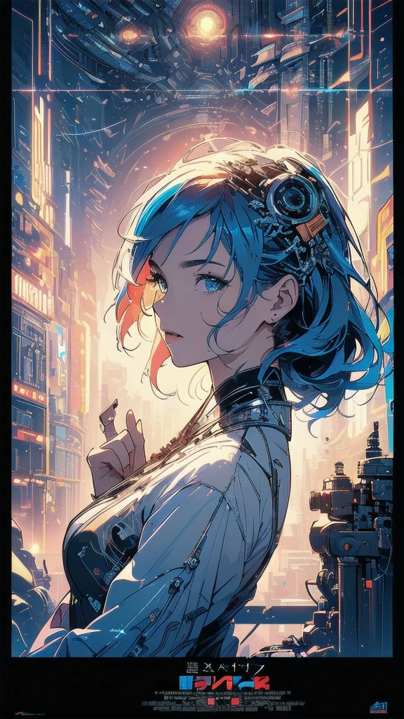 (((masterpiece, highest quality))),(((solo:1.2))),(((1girl:1.2))),(((32k wallpaper))),(very detailed, vintage science fiction),((((((geometric cinematic movie poster)))))), (bauhaus), shape,(((abstract))),(mid century modern),movie poster,(((((portfolio))))),(((((Close-up))))),(((((bust up))))),((((more various angle)))),(((ultimate highlight))),Vast landscape,((((heterochromia)))),((((complete. detailed face)))),(((Extremely talented))),(((most complecated machine))),(((text))),(((typography))),(((sentence))),(((Label))),(detailed movie poster),(((((best complicated machine))))),(((((genius mechanic))))),(((gorgeous light leak))),(((Extremely colorfuly))),