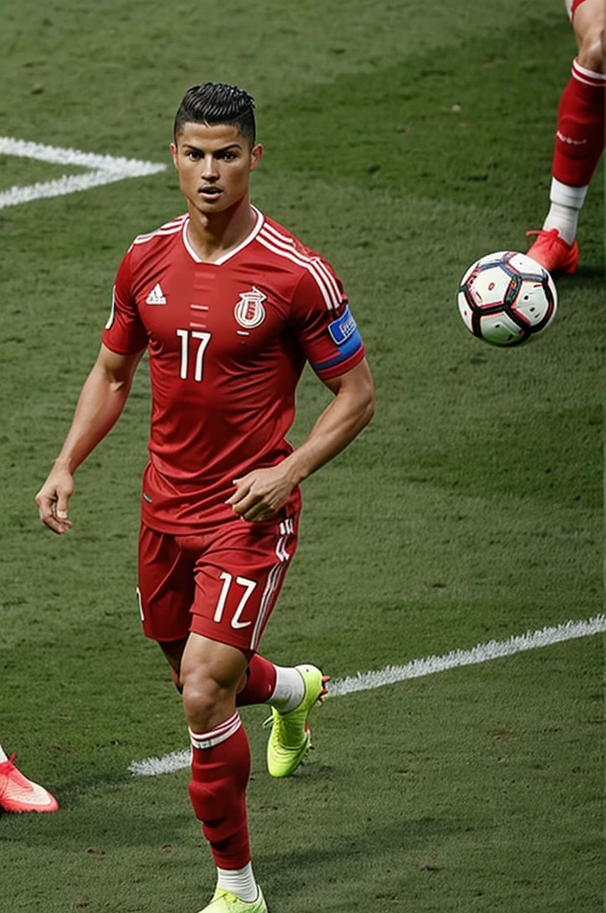Cr7 playing for Peru