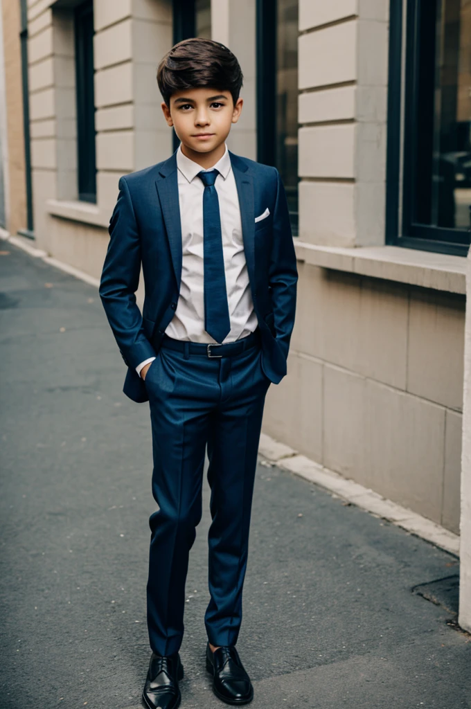 Boy in suit