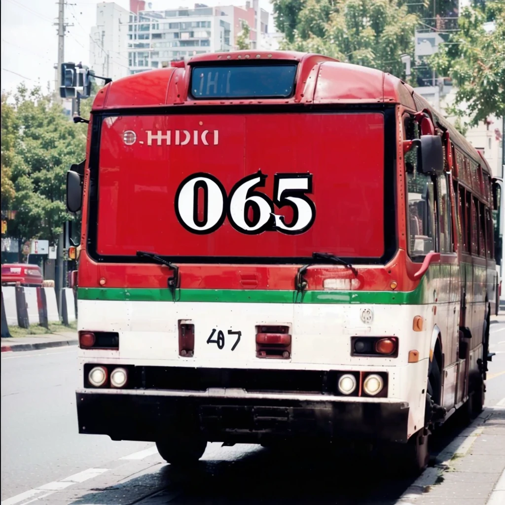 there is a red bus that is driving down the street, ( ( ( buses, public bus, 6 6 6, 666, h 576, buses, 2 0 5 0 9 6, ƒ5.6, f11:6, - h 8 5 0 - w 6 0 0, 56k, alexa 65