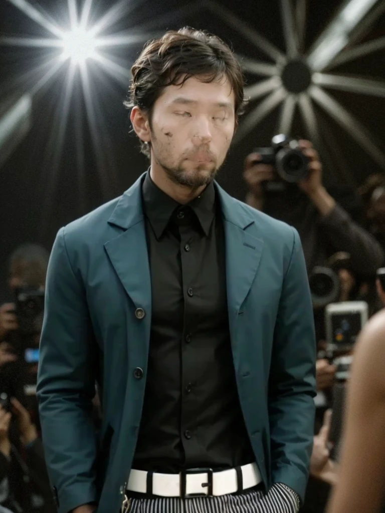 Boy in celebrity event