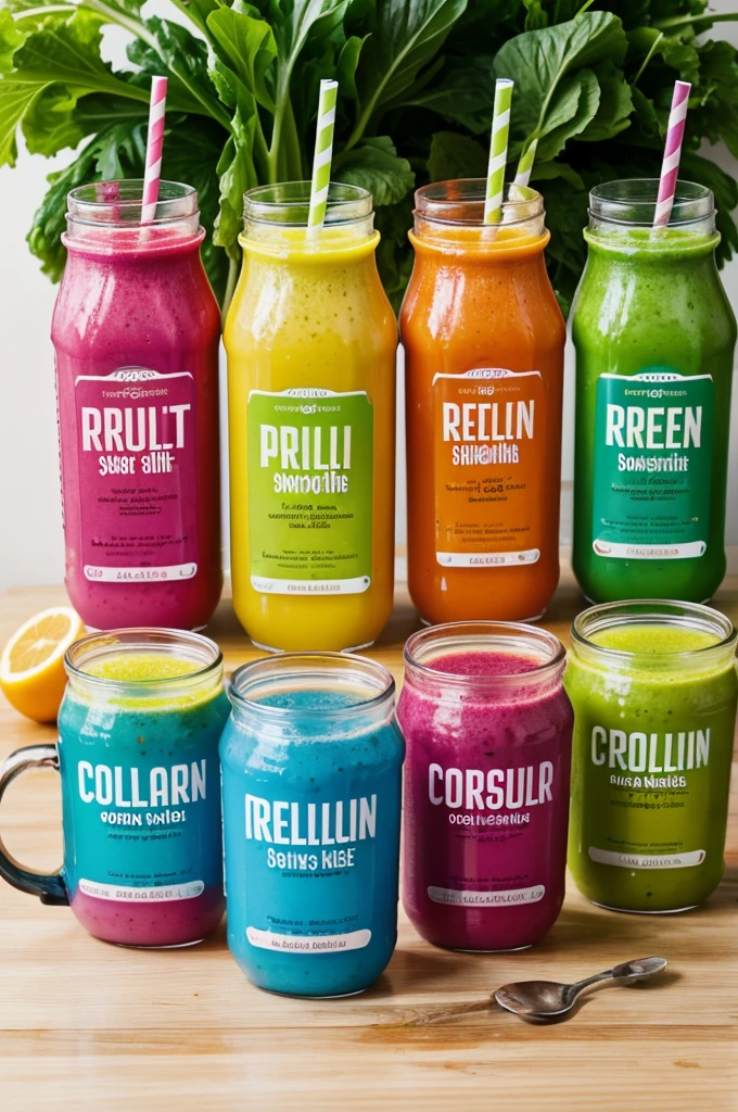 Background: A vibrant image of colorful fruits and vegetables being juiced.
* Foreground: A person holding a refreshing glass of a smoothie or juice, with a burst of fresh ingredients like berries or leafy greens beside it.
Text:
* Headline: "Refresh & Nourish: Your Daily Dose of Health" (or similar name you chose)
* Subheadline: "Cold-Pressed Juices, Superfood Smoothies & Organic Teas"
* Call to Action: "Visit our website or social media to learn more!" (Include website URL and social media handles)
Design Considerations:
* Use bright and refreshing colors that reflect the health and natural aspect of your beverages.
* Keep the text concise and easy to read, using a clean and modern font.
* Ensure the poster is visually appealing and attention-grabbing to capture interest.