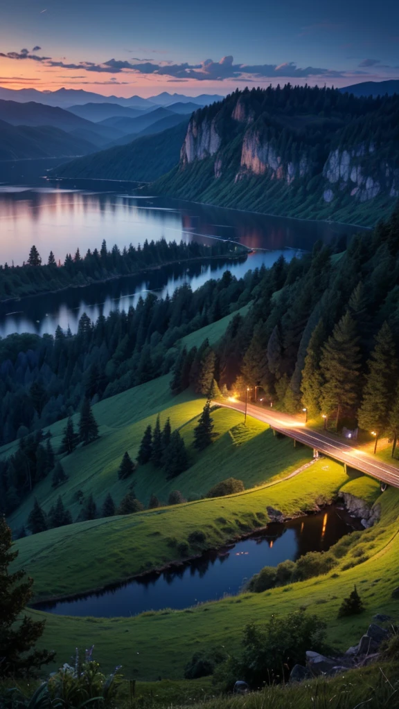 Logo, Amazing, 8K, Tabletop, Raw Photo, Amazing, Top Quality, High Quality, High Definition, Real, Ultra HD, Night, Wind, Story Poetry, Beauty of Mountains and Forests, Grasslands of the World, Silence and Beauty, Vast land, lakeside, amazing scenery, beautiful natural scenery