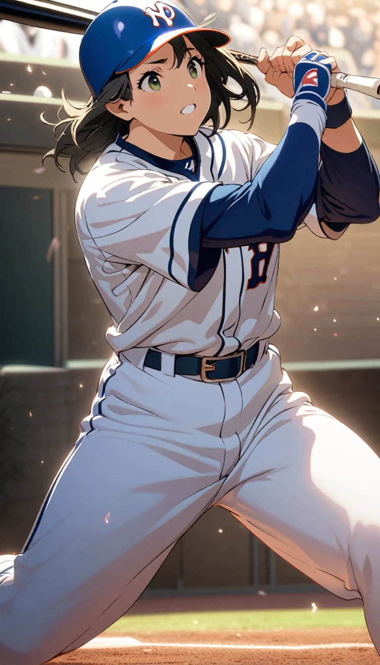 Baseball professional player，woman，High Saturation，CG Art， Makoto Shinkai&#39;s photo, pure, Concept Art, Lofi Art style，Shinkai Makoto animation art style, Lofi Art, Beautiful anime scene, Anime Landscape, Detailed scenery, Makoto Shinkai&#39;s style, Makoto Shinkai&#39;s style, Enhance Details