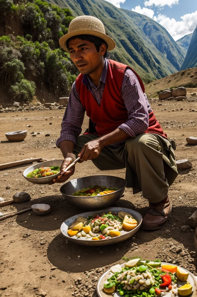 Give me all the information about the gastronomy that occurs in Ayabacapiura-Peru